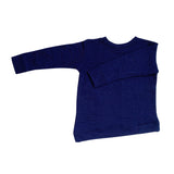 Asymmetric Pullover - Quilted Deep Blue - Youth