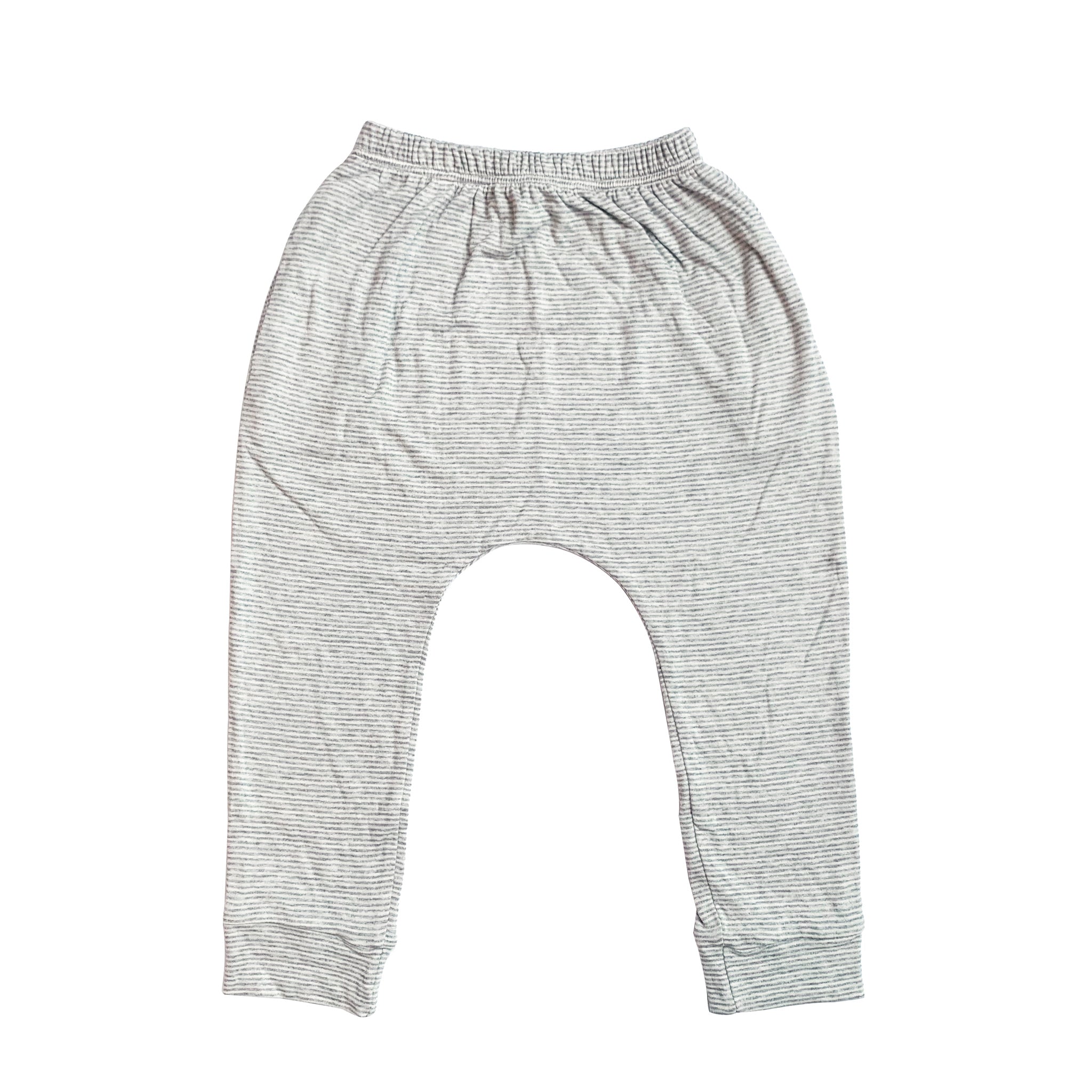 Hammer Pants - Grey Skinny Stripes - Youth – Bash+Sass