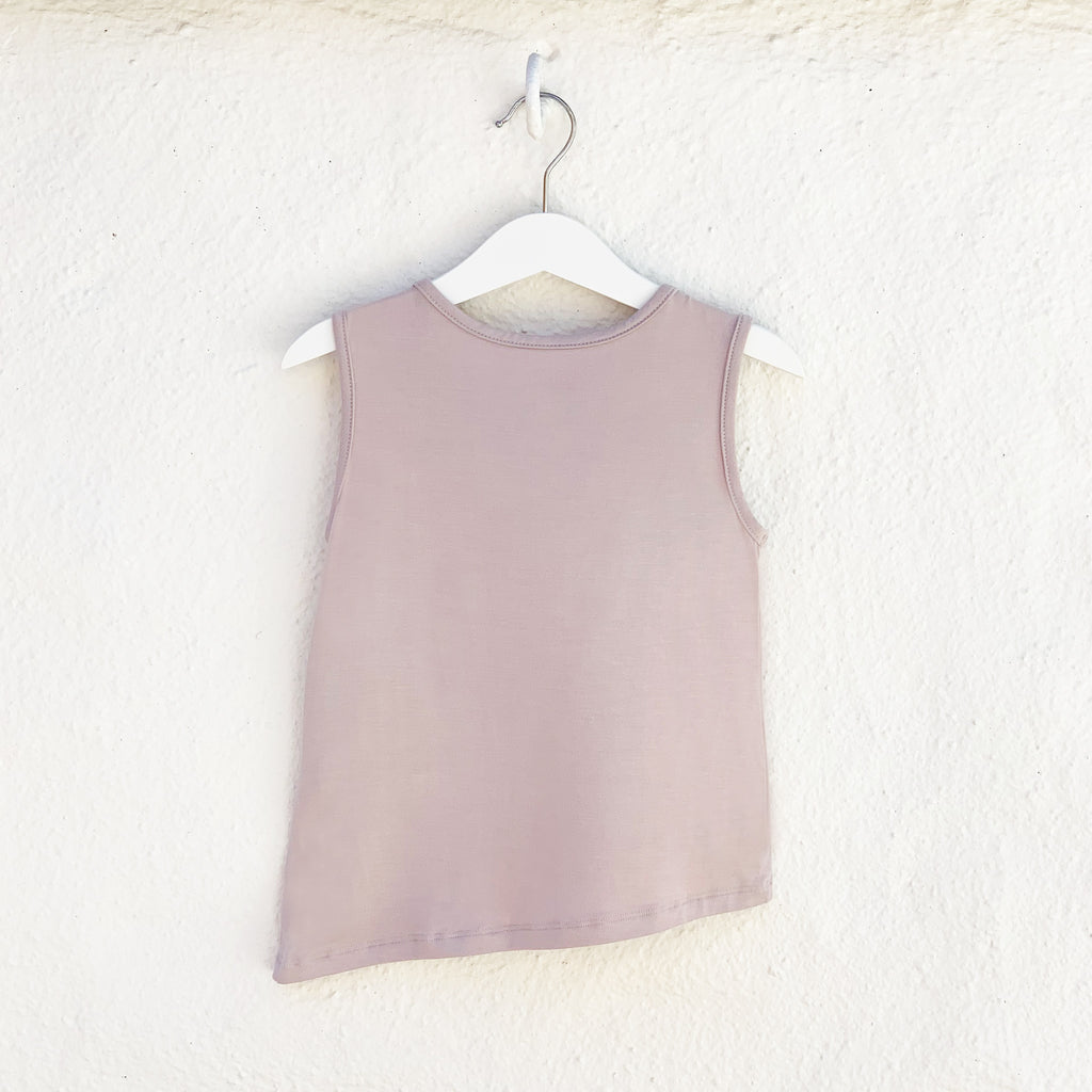 Bash + Sass | Asymmetric Tank Top - Mocha – Bash+Sass